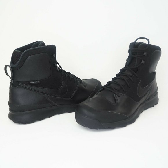 Nike Stasis ACG Mens Boots Leather Shoes Black main image 7